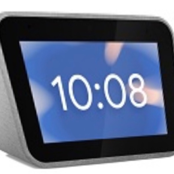 (Sold on eBay)LENOVO SMART CLOCK w/Google Assistant Smart Home - Hemp Grey - NEW - Picture 3 of 4